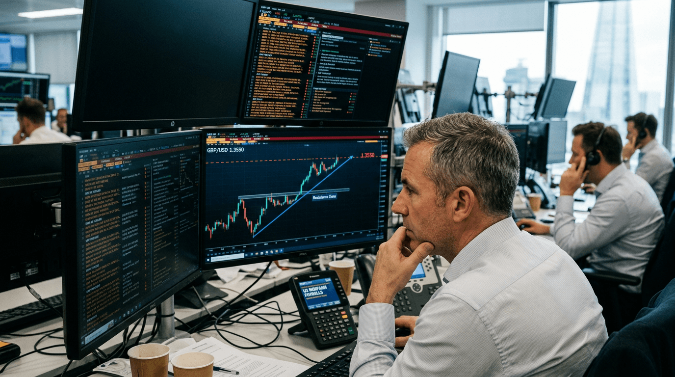 GBP/USD Approaches 1.3550 as Dollar Weakens Amid Rate Cut Bets