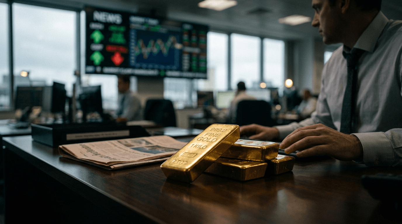 Gold Consolidates Amid Safe-Haven Demand Despite Weekly Decline