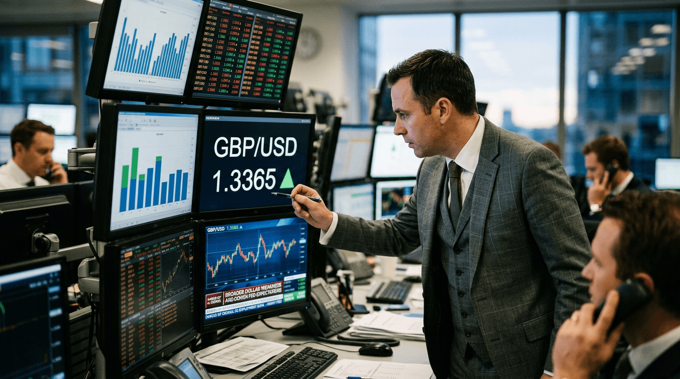 GBP/USD Edges Higher as Markets Brace for US Nonfarm Payrolls
