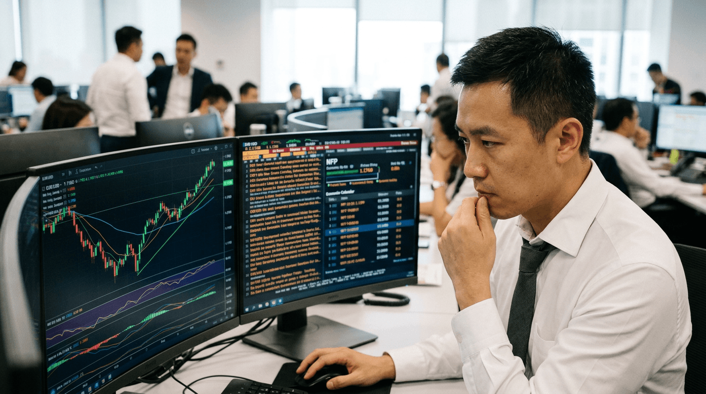 EUR/USD Gaps Down but Recovers—Resistance Looms as NFP Awaits