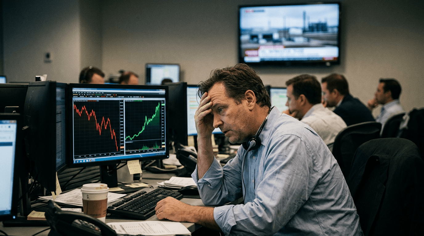 U.S. Futures Sink as Oil Surge Drives Risk-Off Repricing