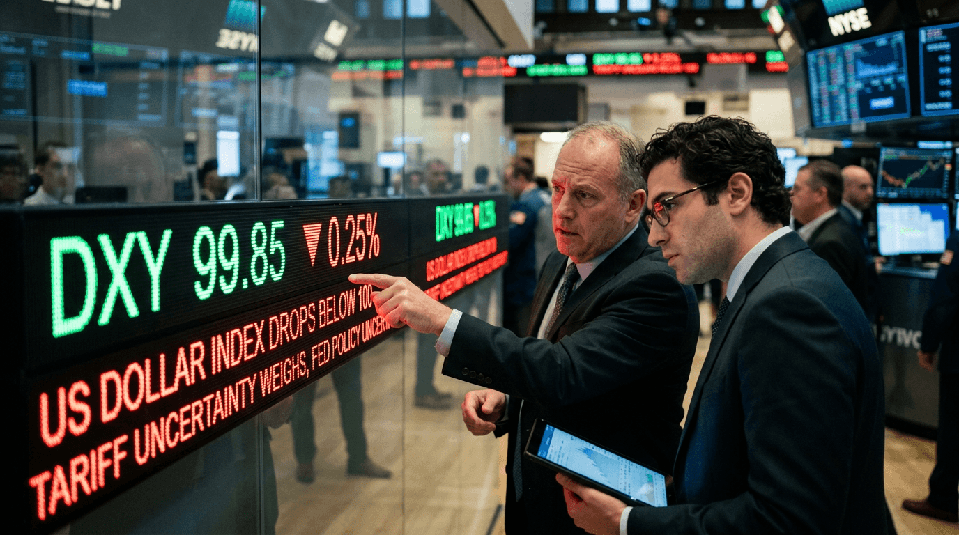 US Dollar Index Falls Below 100: What It Means for Your Trading Strategy