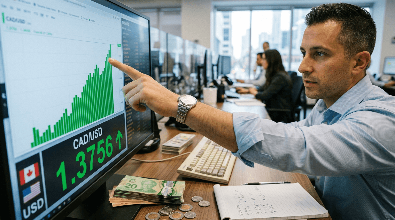 Canadian Dollar Hits 4-Week High: What's Driving the Loonie's Recent Strength
