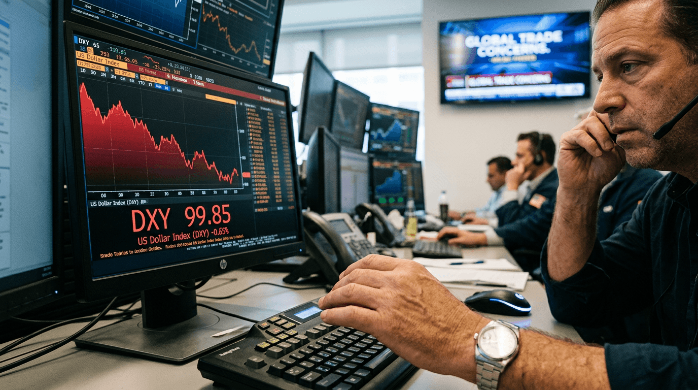 US Dollar Index Breaks Below 100: What's Driving the Decline and What's Next