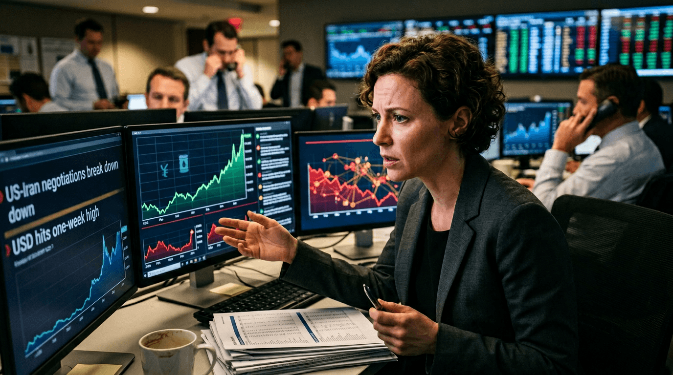 Dollar Strengthens Amid US-Iran Tensions and Safe-Haven Demand