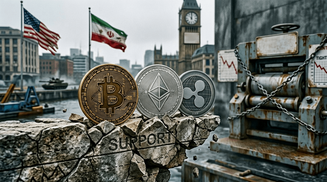 Bitcoin, Ethereum, and Ripple at Risk as US-Iran War Extends Into April