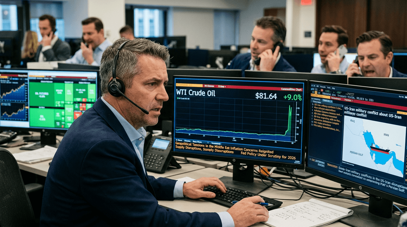 Oil Surges 9% to $81.64: How US-Iran Tensions Are Reshaping Energy Markets and Inflation Outlook