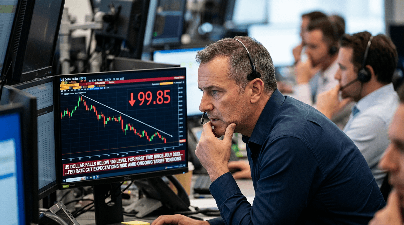 US Dollar Index Breaks Below 100: What It Means for Your Portfolio