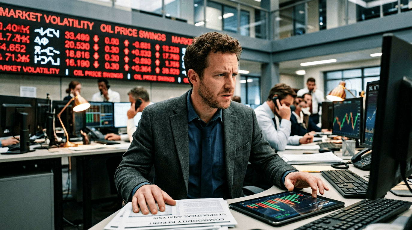 Wall Street's Whipsaw: How Oil Volatility and Geopolitics Derailed Market Gains