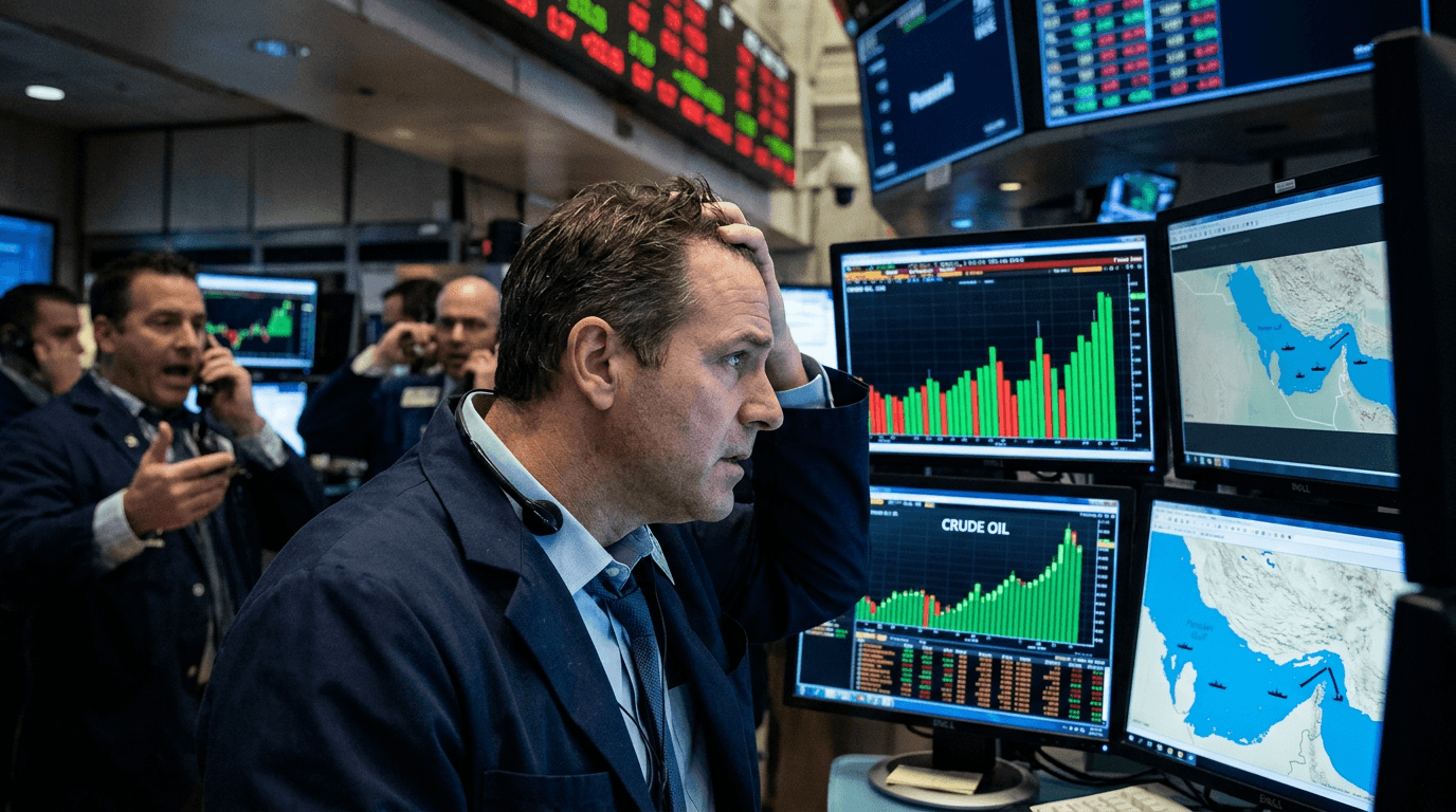 Oil Prices Soar Amid US-Iran Conflict, Triggering Market Turmoil and Inflation Concerns