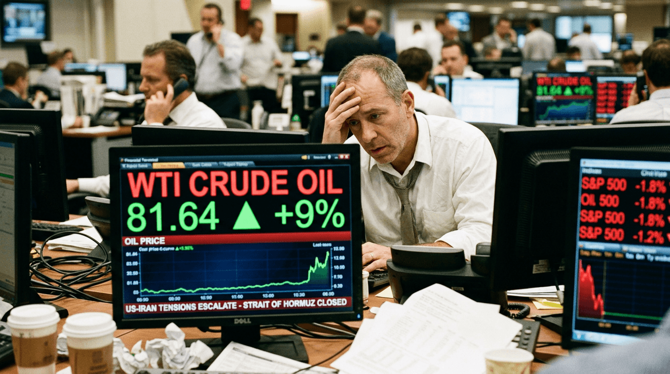 US-Iran War Escalates: Oil Surges 9% to Highest Levels Since Summer 2024