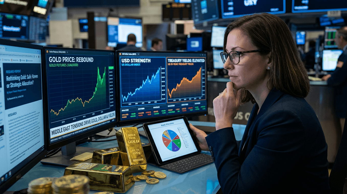 Gold's Safe Haven Paradox: Why Geopolitical Flows Can't Beat Dollar Strength