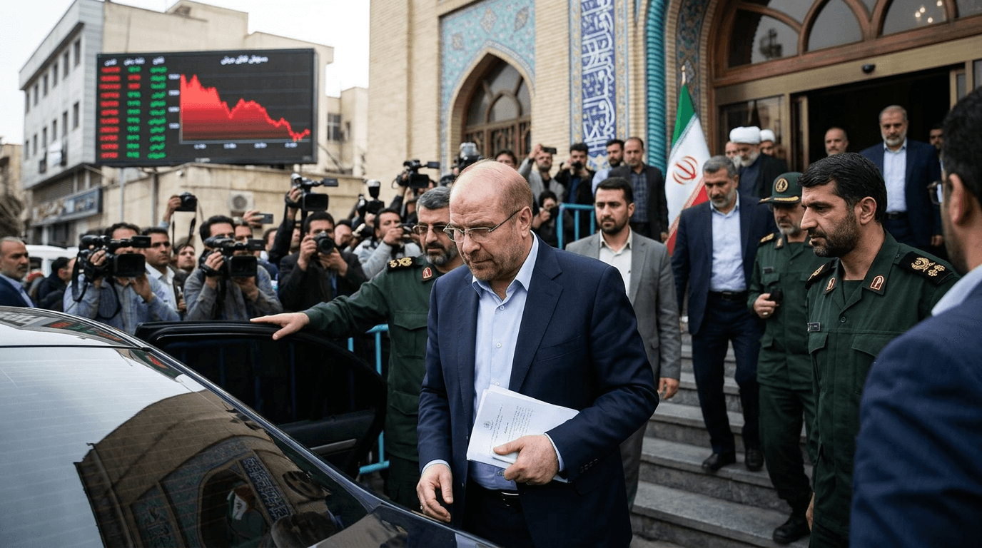 Iran's Ghalibaf Exit Derails Talks, Triggering Global Risk-Off
