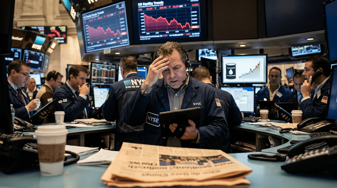 Oil Prices Surge Over $100 Amid US-Iran Tensions, Halting Stock Market Rally