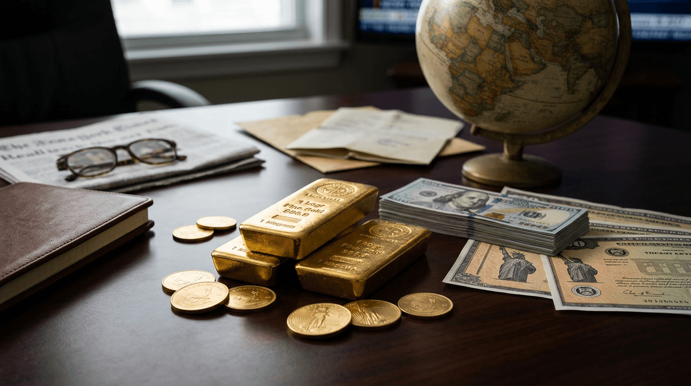 Gold Holds $4,700 as Safe-Haven Demand Battles Rising Yields and Dollar Strength