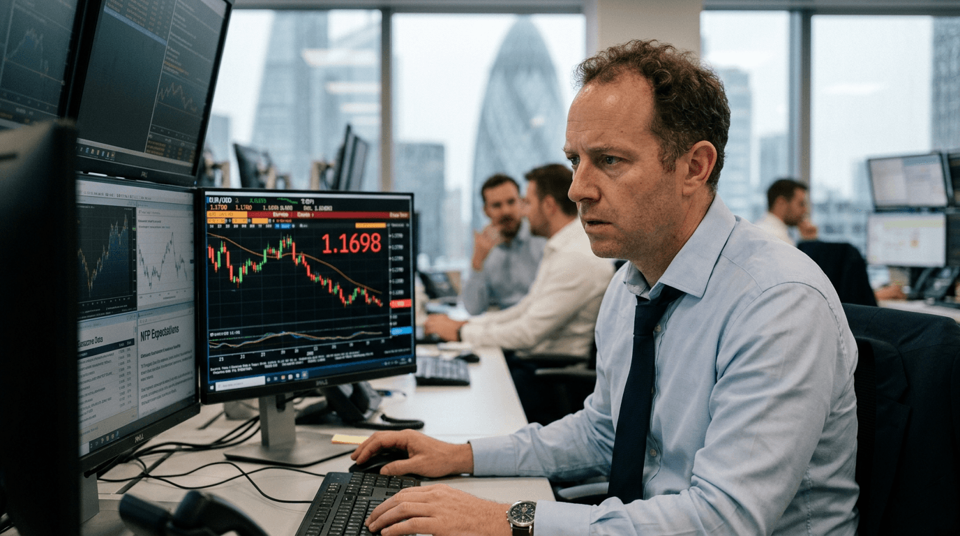 EUR/USD Stabilizes at 1.1700 Amid Weekly Losses—What Traders Must Know