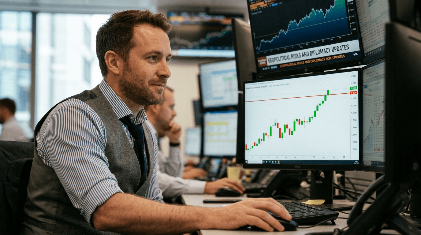 GBP/USD Reclaims 1.3500 Amid Geopolitical Tensions and Choppy Market Conditions