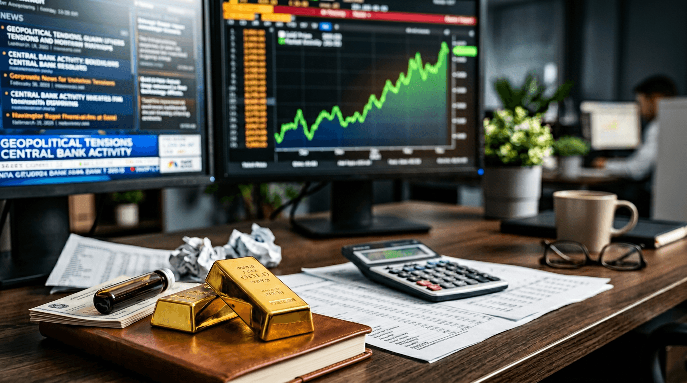 Gold Above $4,700: Safe Haven vs. Inflation in a Middle East Crossfire