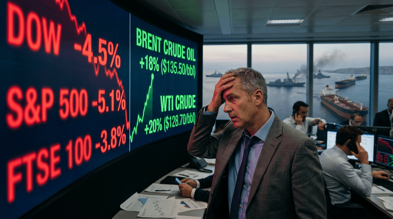 US-Iran Standoff Stalls Peace Talks, Oil Surges as Markets Reverse Course