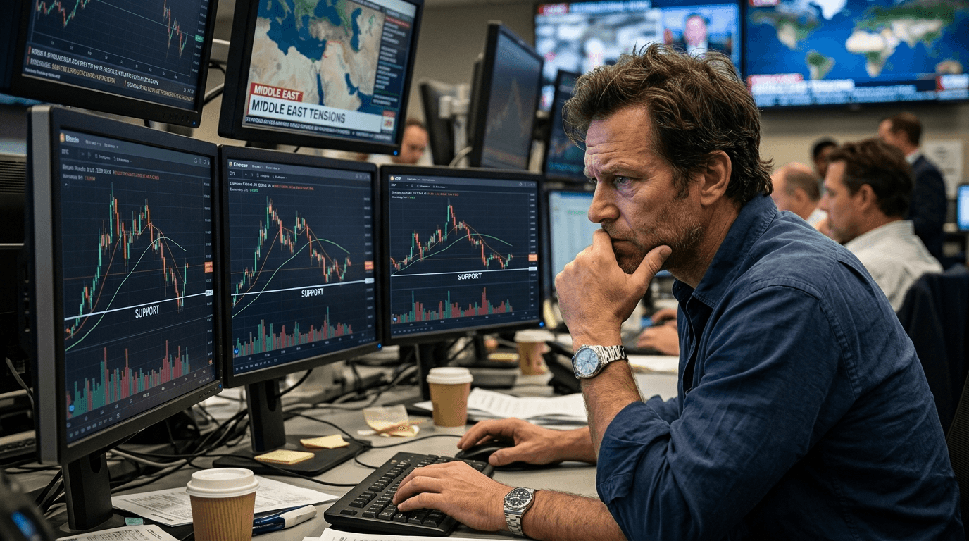 Bitcoin, Ethereum, and Ripple Hold Key Support Levels Amid Geopolitical Uncertainty