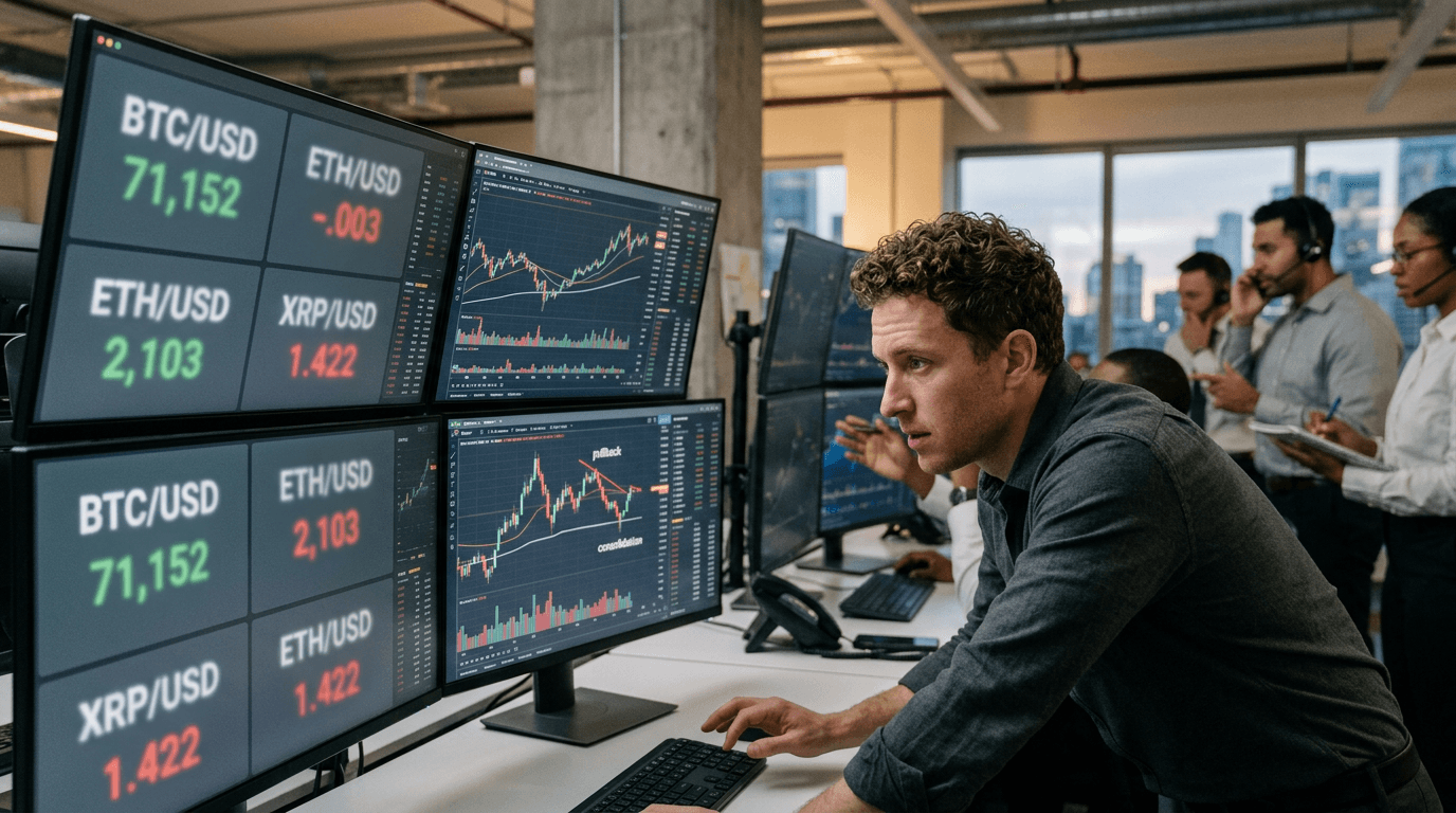 Bitcoin, Ethereum, and Ripple at Risk Near Key Supports Amid Geopolitical Tensions