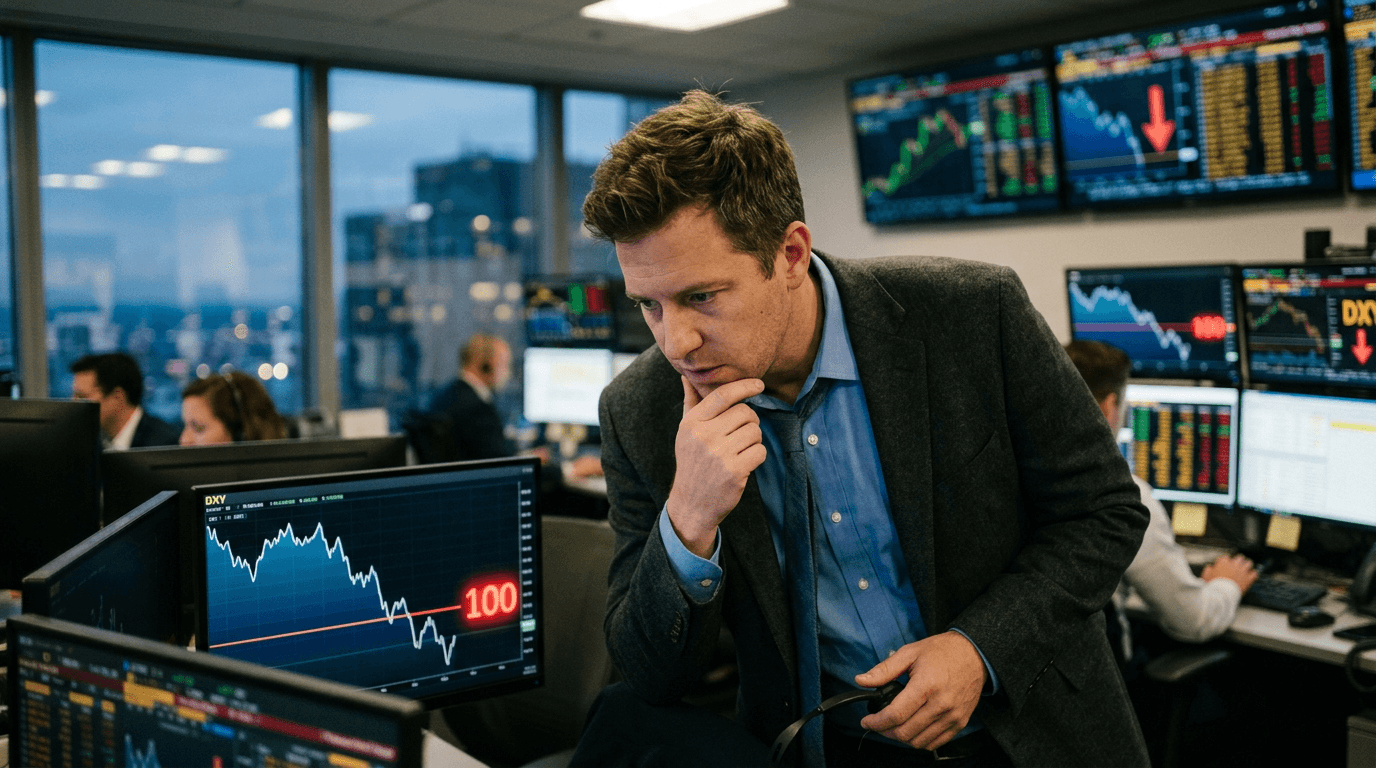 US Dollar Index Breaks Below 100: Implications for Forex Traders in 2026