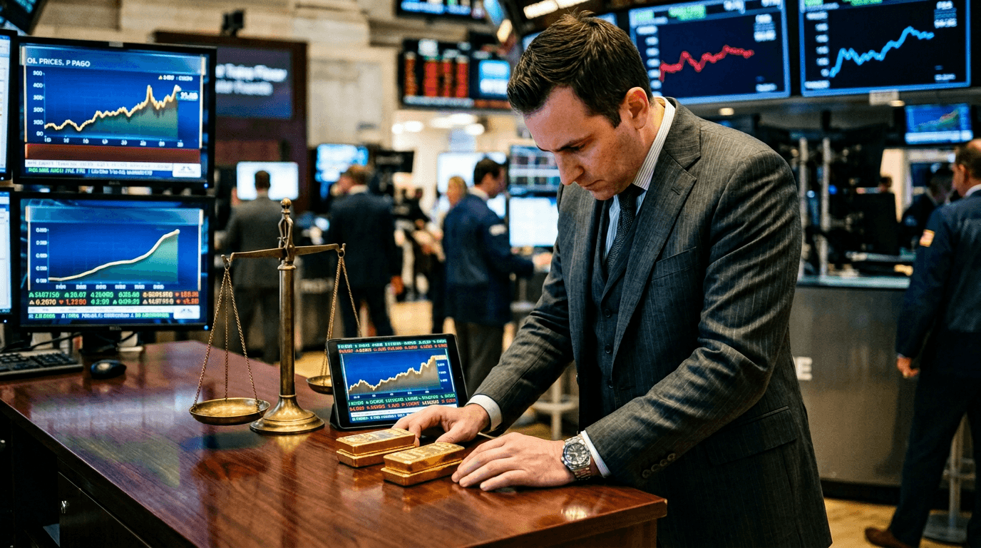 Gold's Safe Haven Role Tested by Oil-Driven Inflation Amid Middle East Tensions