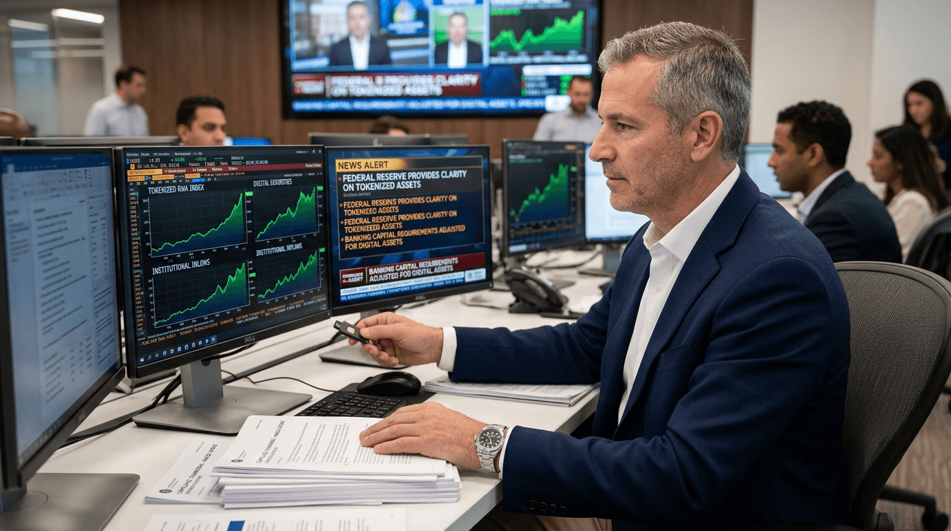 Federal Reserve Clears Path for RWA Crypto Rally with Tokenized Securities Guidance