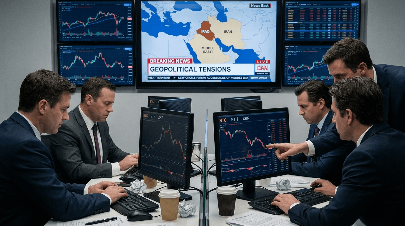 Bitcoin, Ethereum, and XRP Navigate Geopolitical Minefield as Tensions Persist