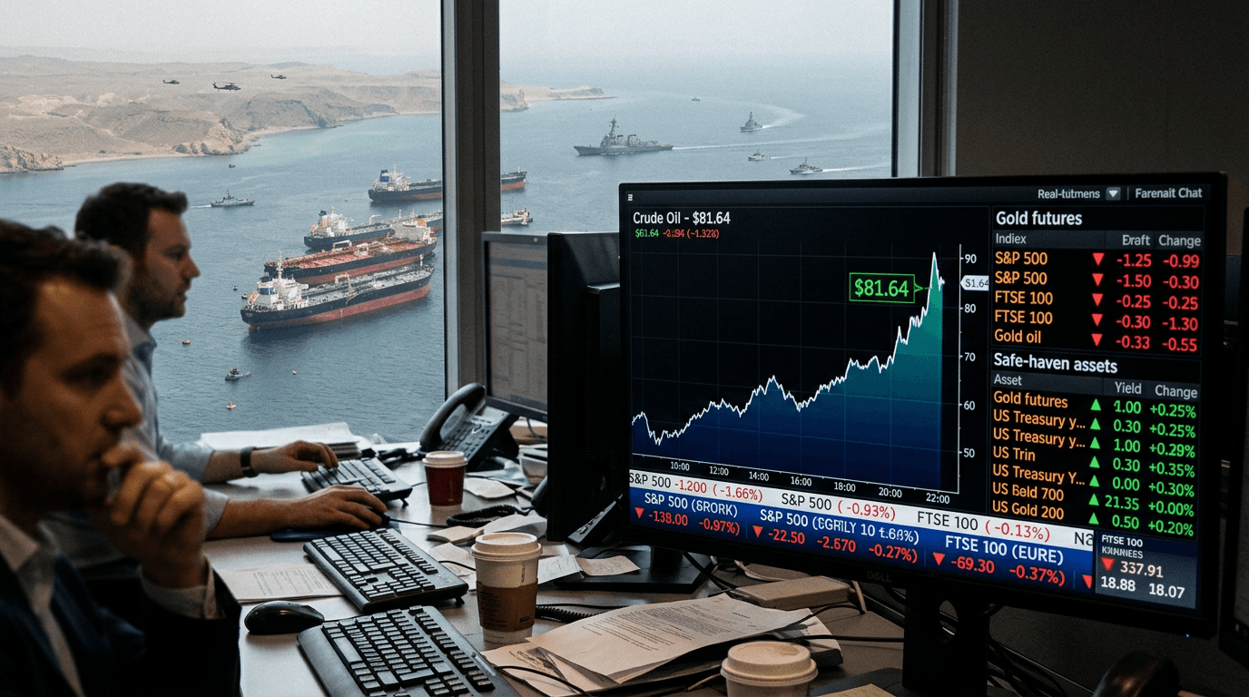 Oil Surges 9% on US-Iran War, Hammering US Stocks Amid Inflation Fears