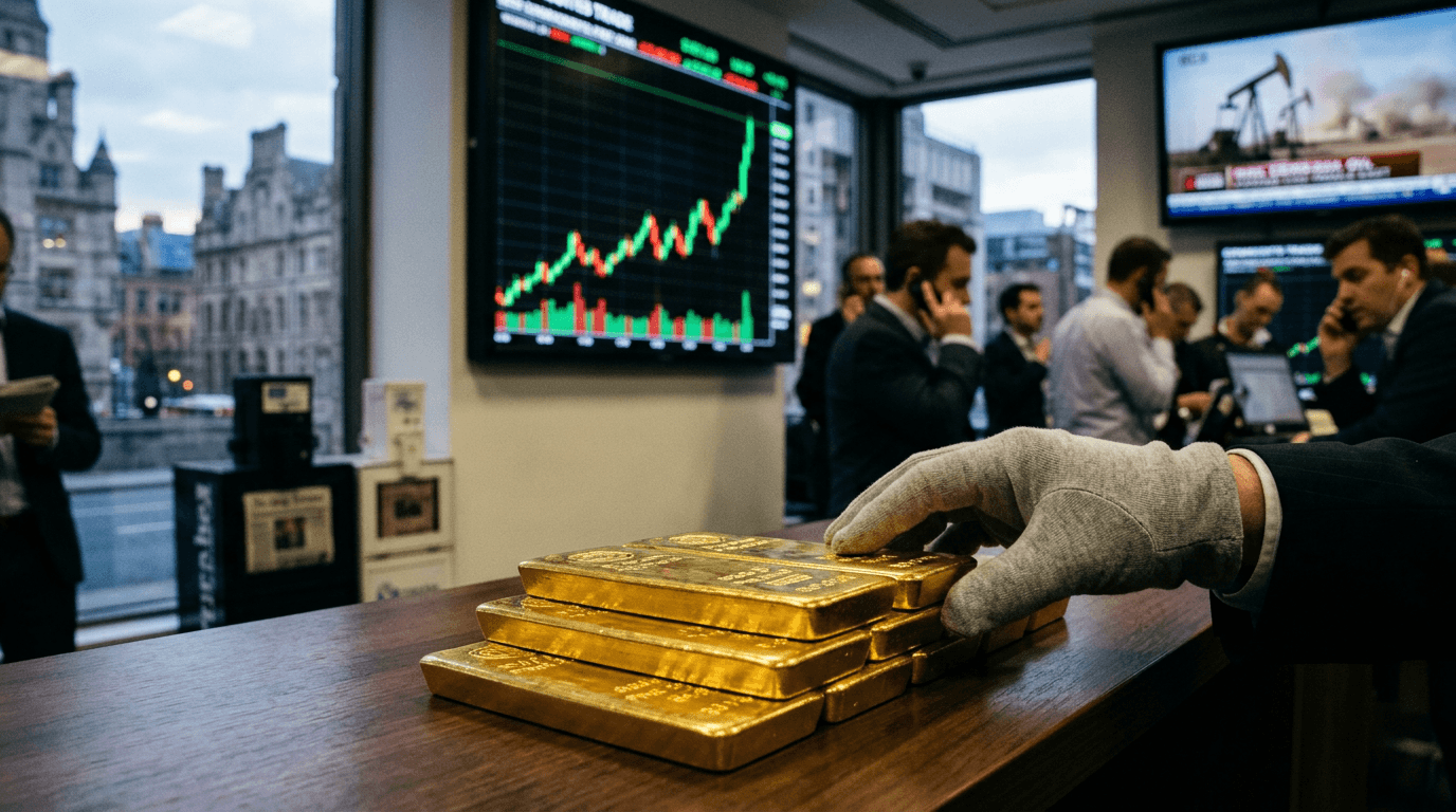 Gold Surges as Middle East Tensions Drive Safe-Haven Rally to Multi-Week Highs