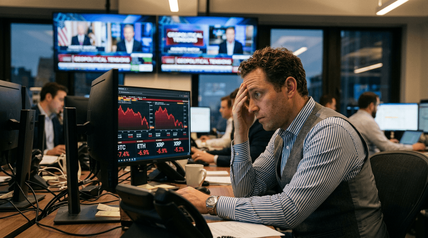 Bitcoin, Ethereum, and XRP Under Pressure as US-Iran Tensions Persist