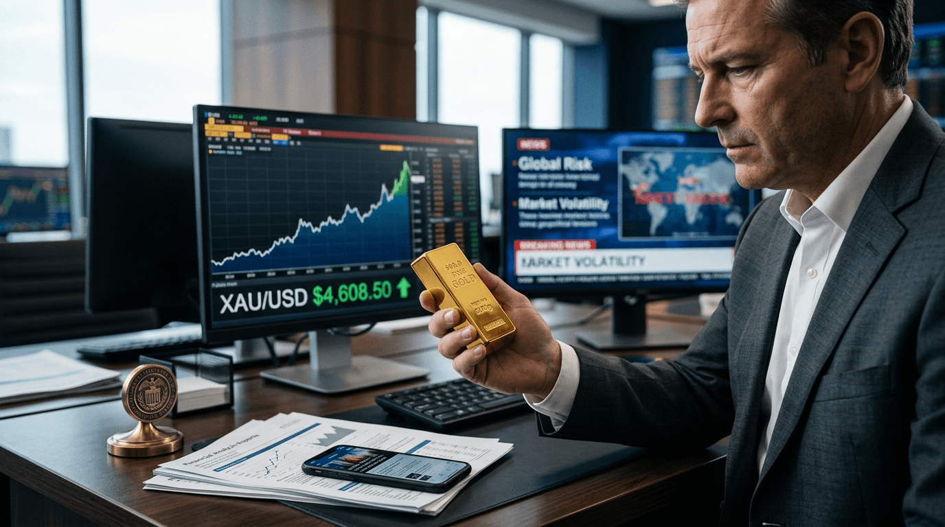 Gold Surges on Safe-Haven Demand as Middle East Conflict Reshapes Markets