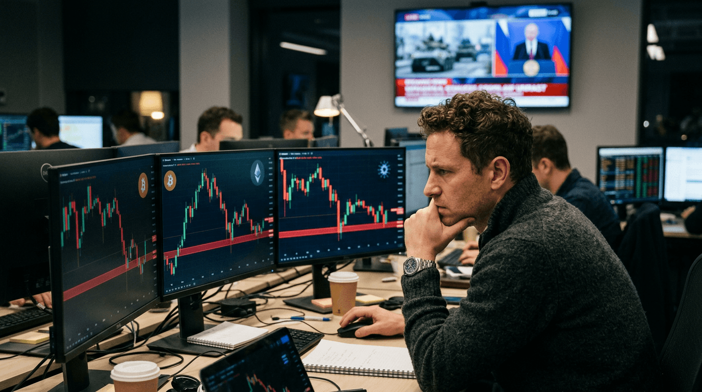 Bitcoin, Ethereum, XRP Test Critical Support Levels Amid Geopolitical Risks