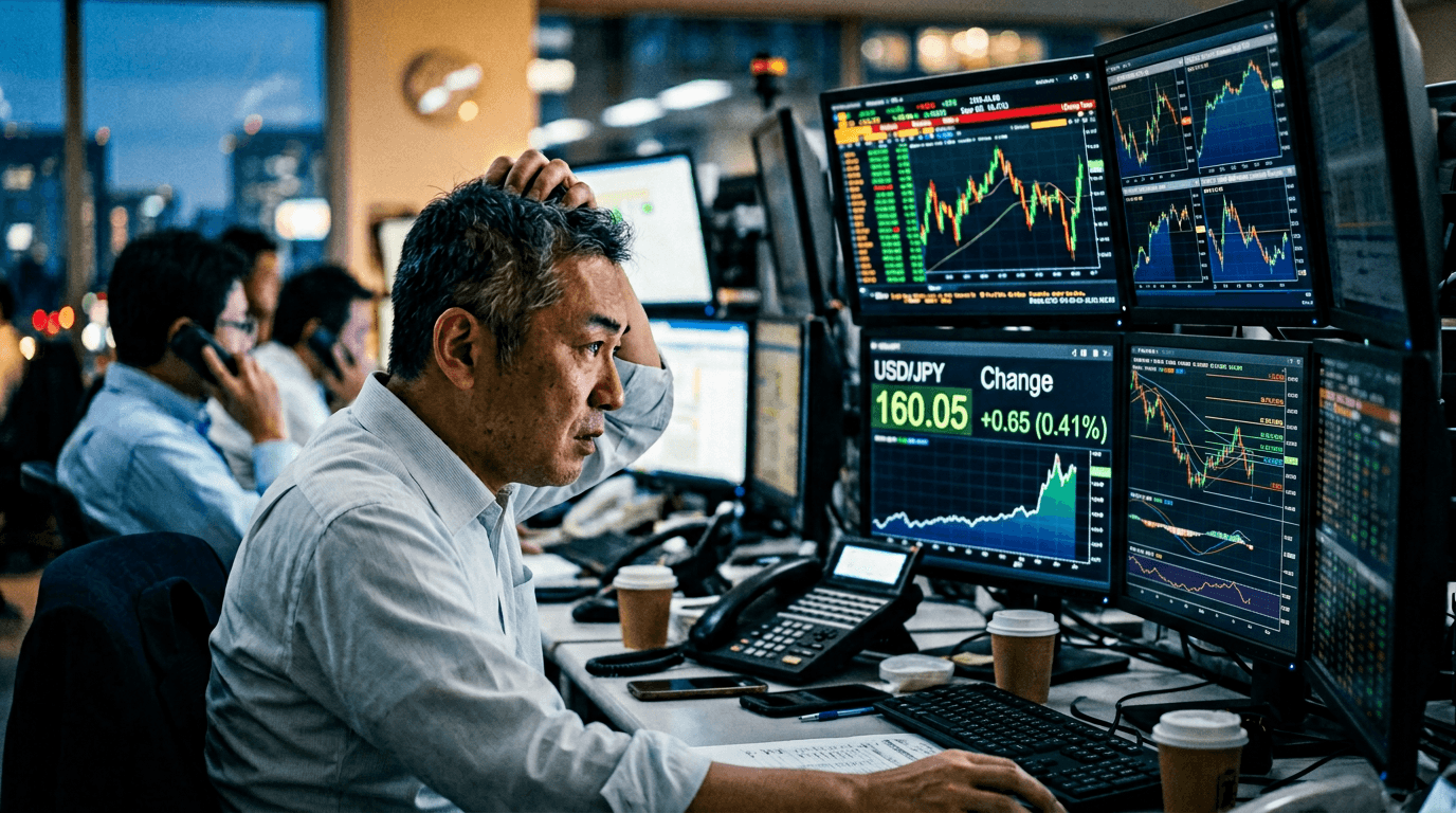 USD/JPY Tests 160 as Yen Intervention Fails to Spark Recovery