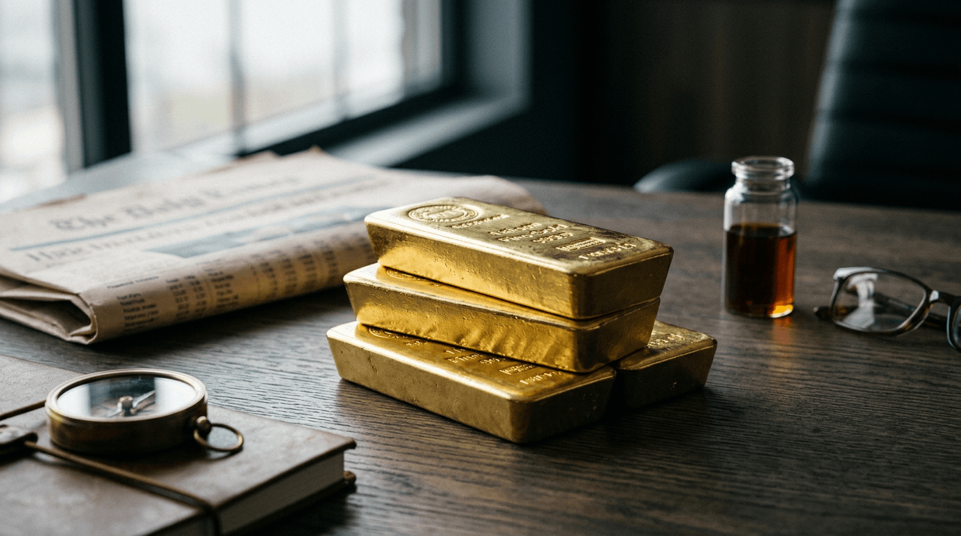 Gold Holds Above $4600 as Safe-Haven Demand Overcomes Mixed Signals