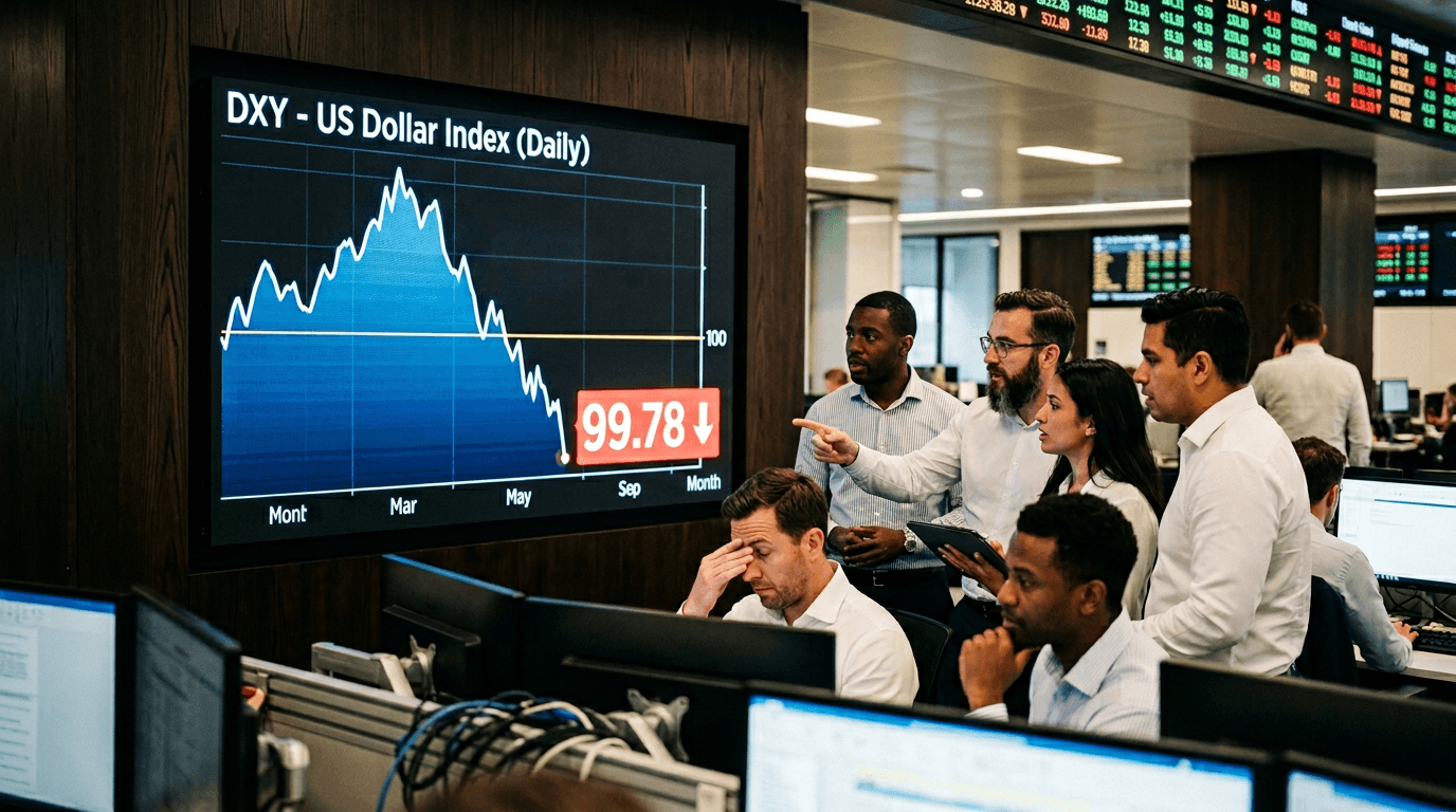 US Dollar Index Breaks Below 100: What This Historic Shift Means for Traders