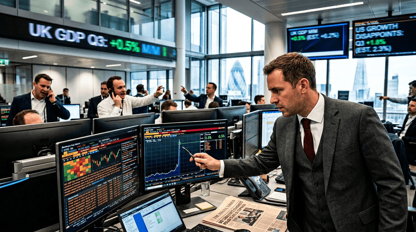 GBP/USD Surges to 1.3365 on Strong UK GDP Beat and Dollar Weakness