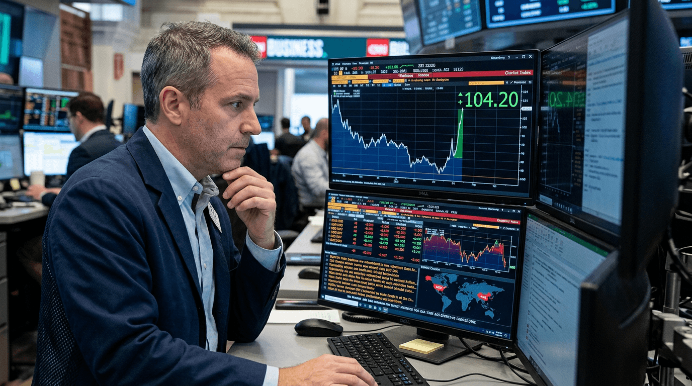 Dollar Rebounds on Trade Tensions: Safe-Haven Flows Drive DXY Higher