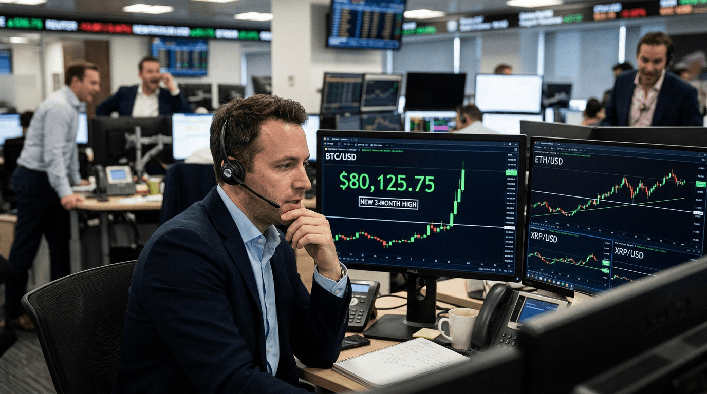 Bitcoin Surges Past $80K on Geopolitical Tensions and Safe-Haven Demand