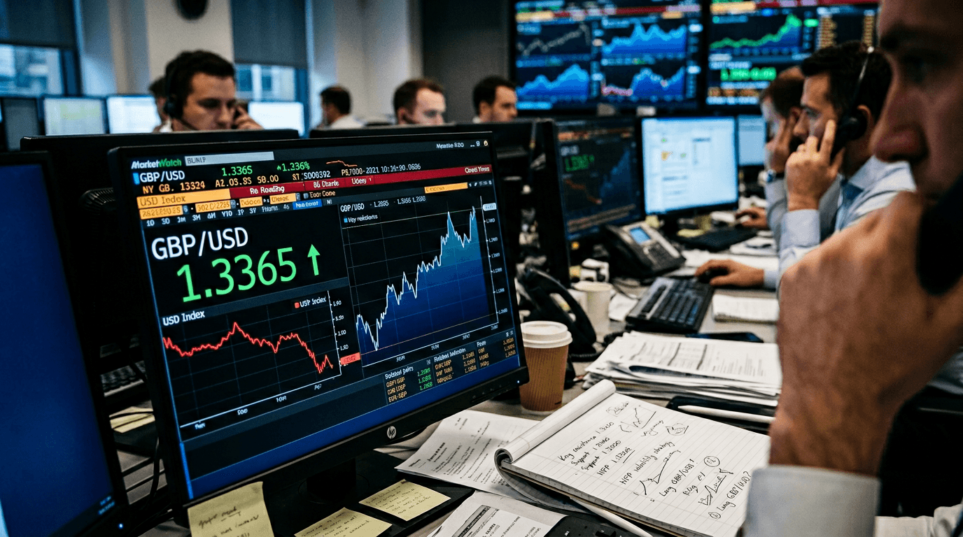 GBP/USD Rallies to 1.3365 as Dollar Weakens Before NFP: What Traders Need to Know