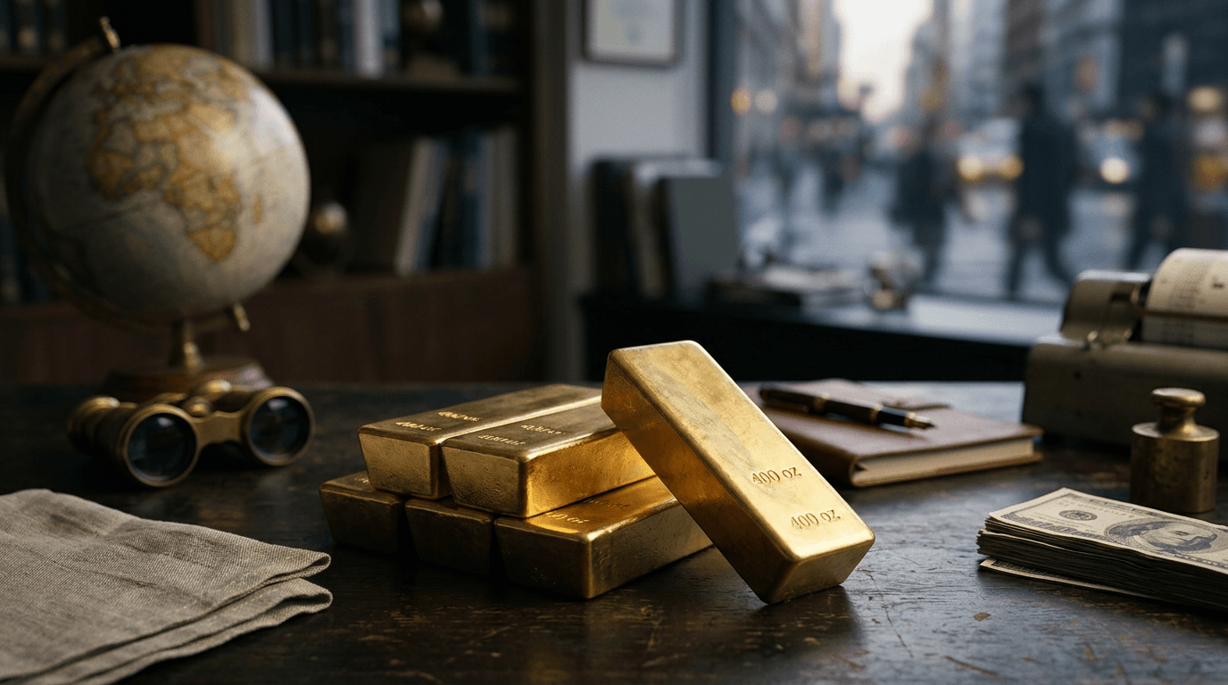 Gold Advances on Safe-Haven Demand Despite Weekly Decline Outlook