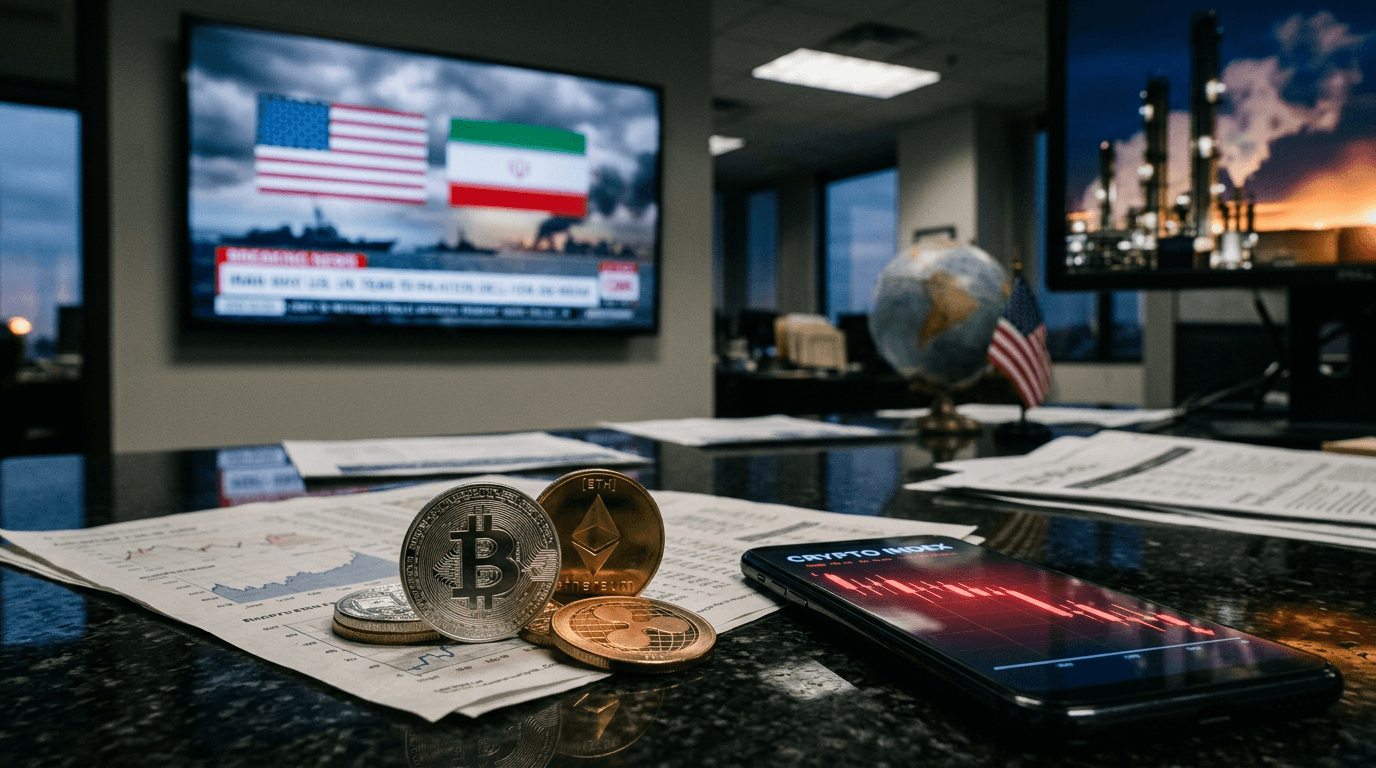 Bitcoin, Ethereum, and Ripple Under Pressure as US-Iran Conflict Tests Critical Crypto Support Levels