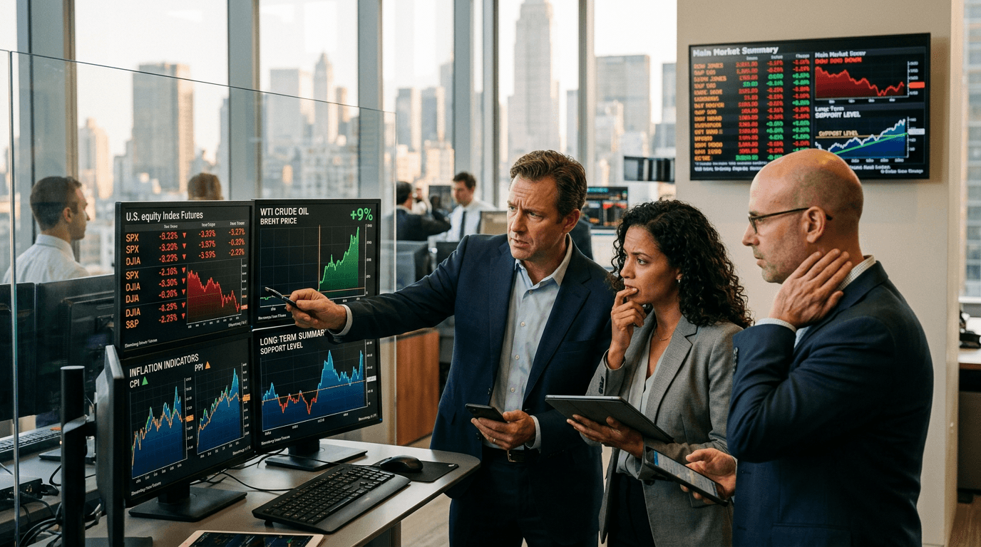 Stock Market Pauses as Oil Surge Triggers Risk-Off Selling; Nervous Highs Persist