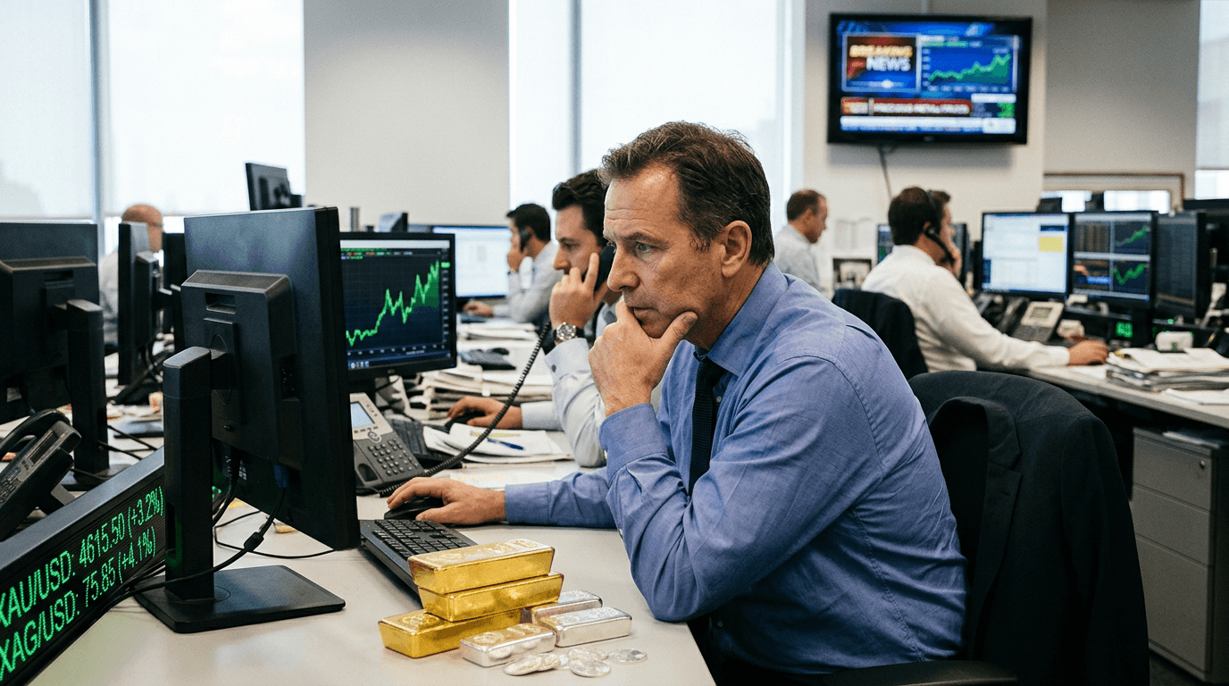 Gold Breaks $4,600 Record: Safe-Haven Flows Drive Historic Precious Metals Rally