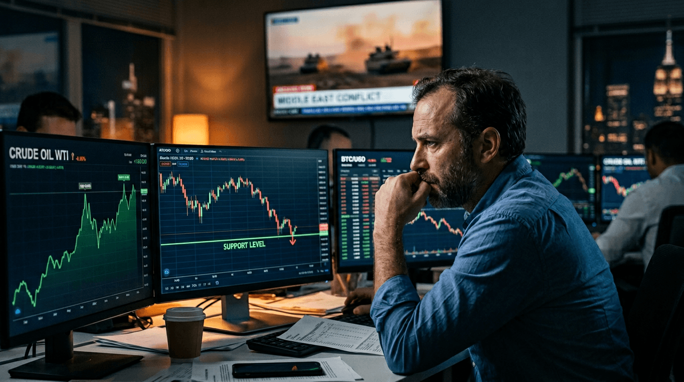 Bitcoin, Ethereum, Ripple Under Pressure as US-Iran War Tests Crypto Market