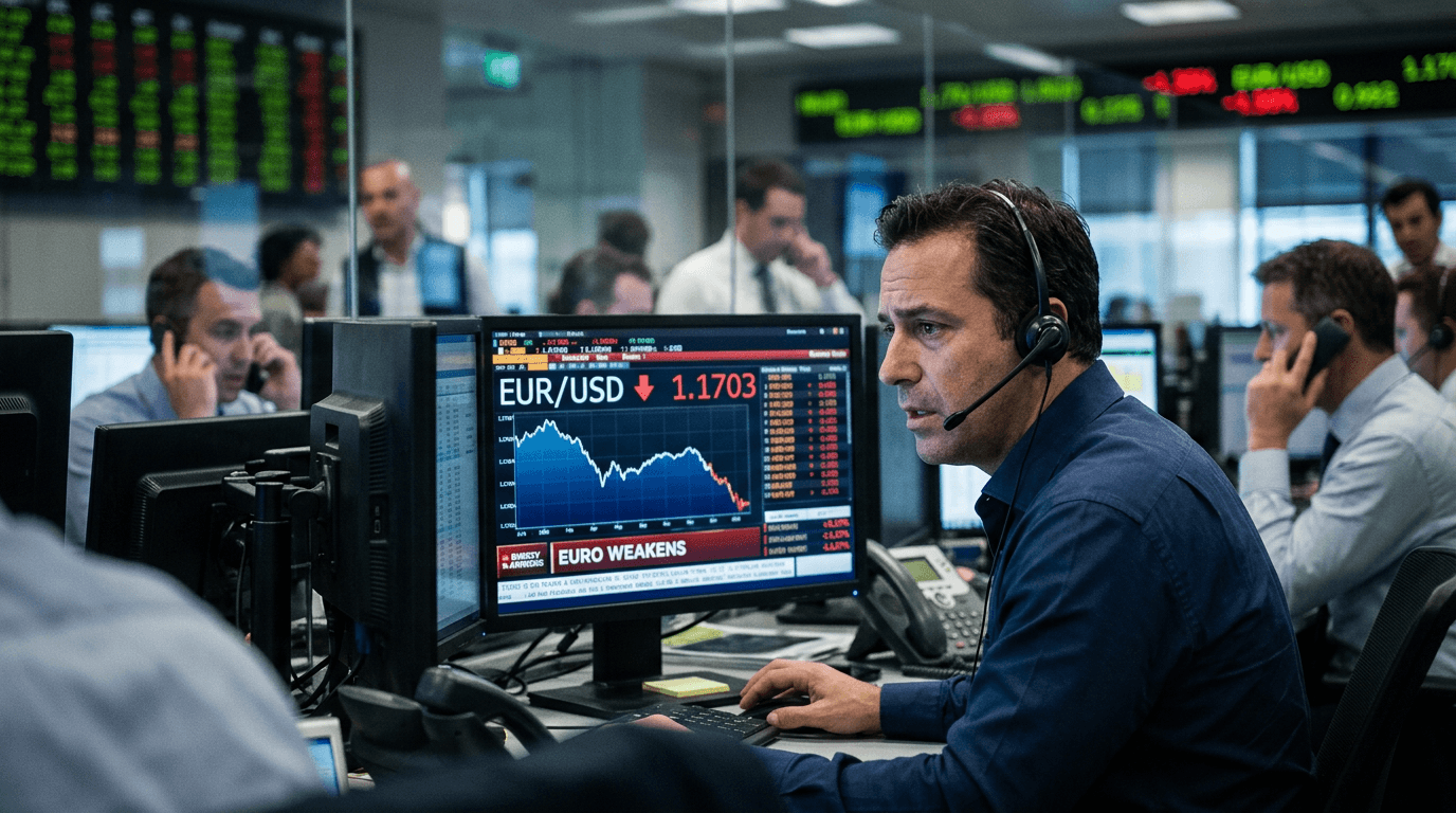 EUR/USD Tumbles to 1.1700 as US-Iran Tensions Surge
