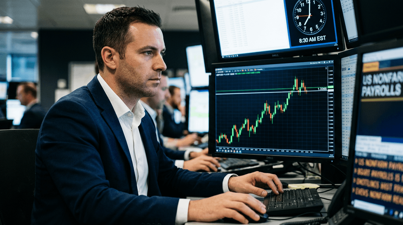 GBP/USD Climbs to 1.3365 as USD Weakens Before Critical NFP Release