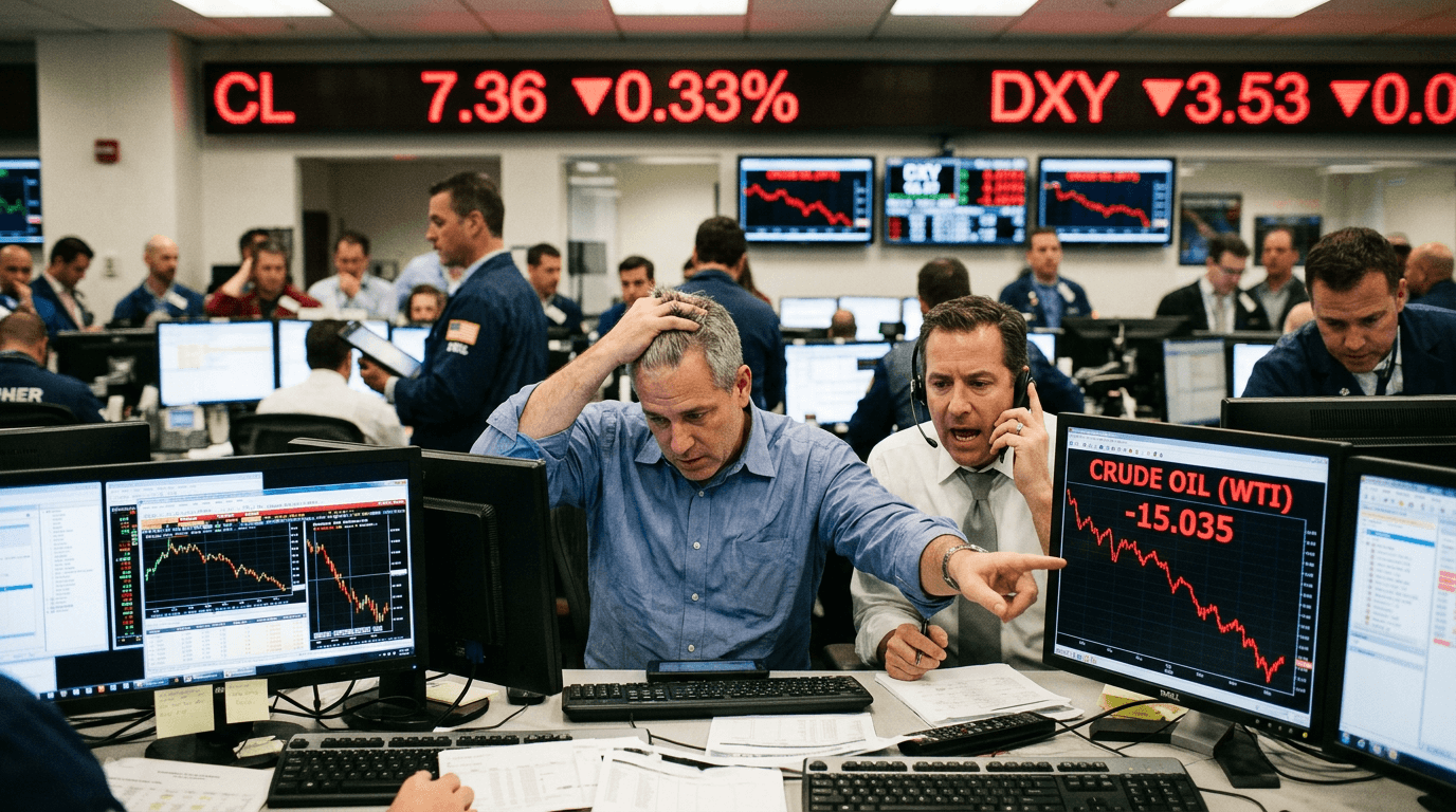 Dollar Weakens Alongside Crude Oil as US-Iran Peace Hopes Boost Risk Appetite