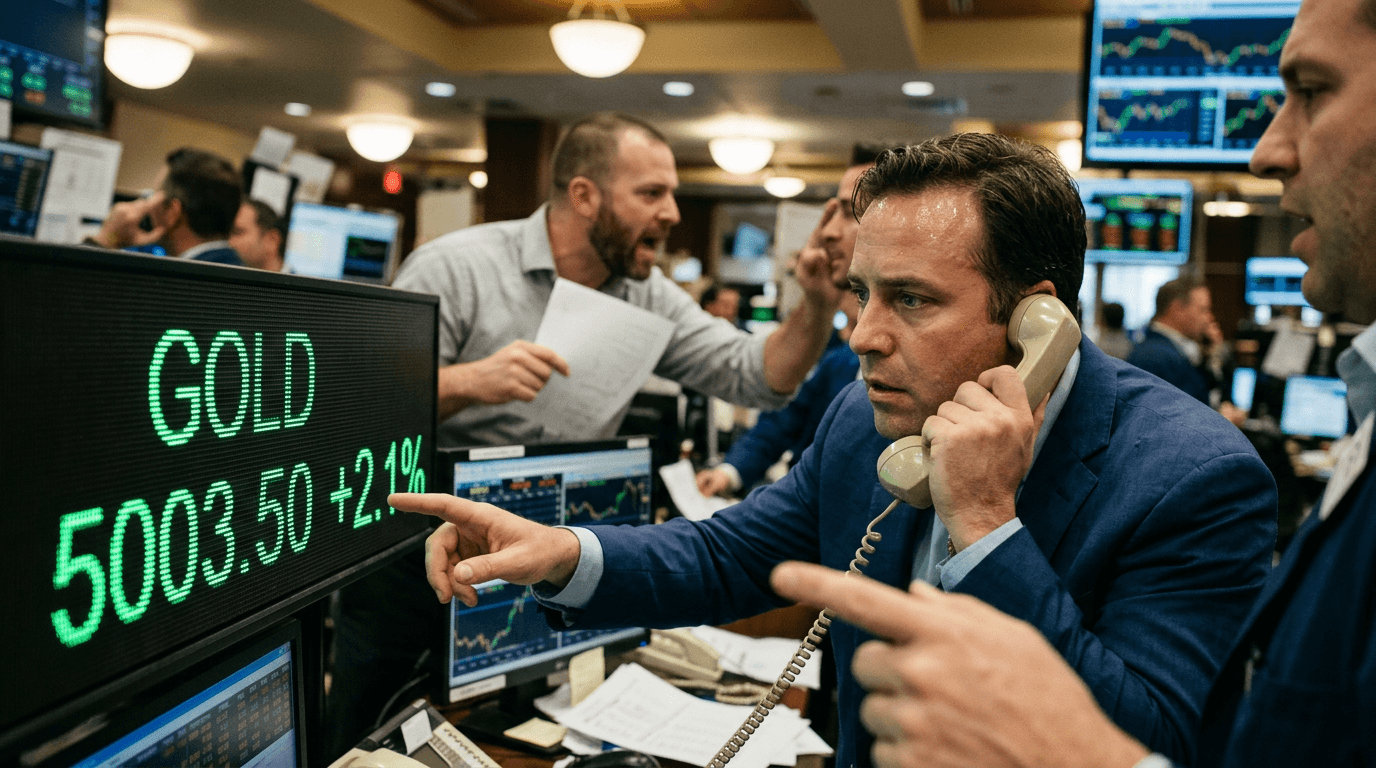 Gold Advances on Safe-Haven Demand as Middle East Tensions Reshape Markets